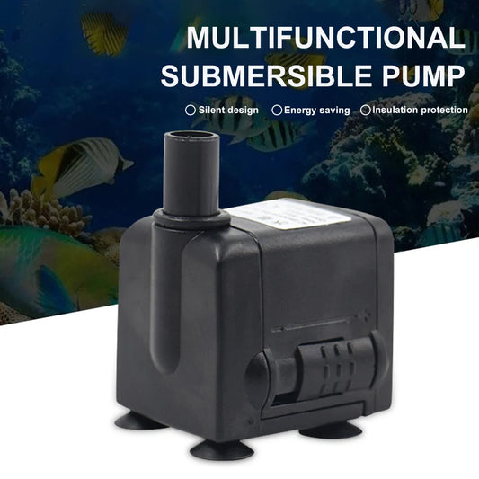 3W/4W/5W/6W Ultra-Quiet Submersible Aquarium Water Pump