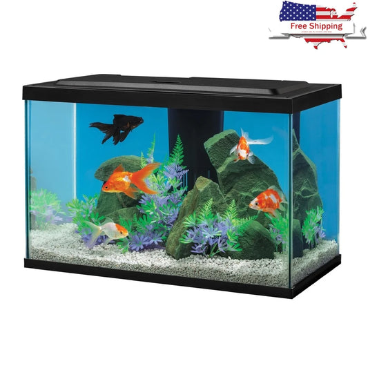 Complete LED Aquarium Kit 20 Gallon Glass Tank