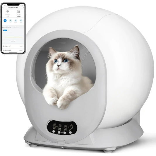 Self Cleaning Litter Box,   Odor Removal.