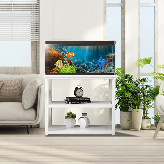 Tank Stand, 20-29 Gallon Fish Metal Aquarium