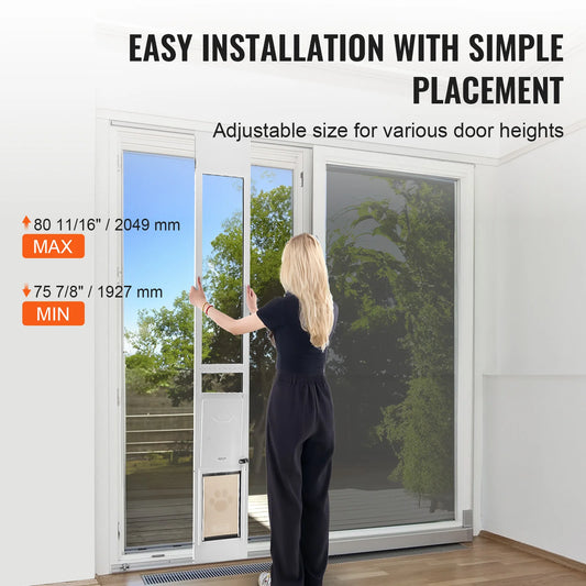 Dog Door Sliding Glass Door.  3 Sizes.