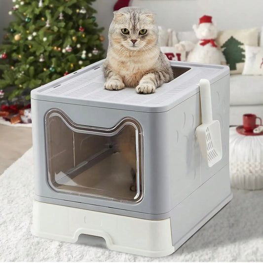 Foldable Litter Box: Drawer Design